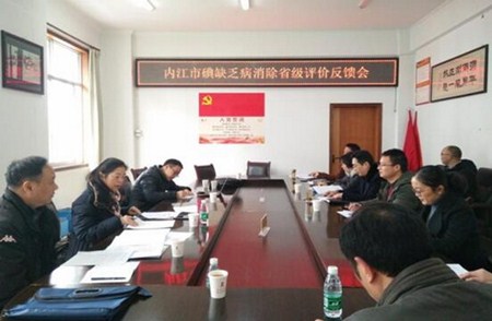 內(nèi)江市碘缺乏病消除鞏固工作獲省級(jí)專家組好評(píng).jpg