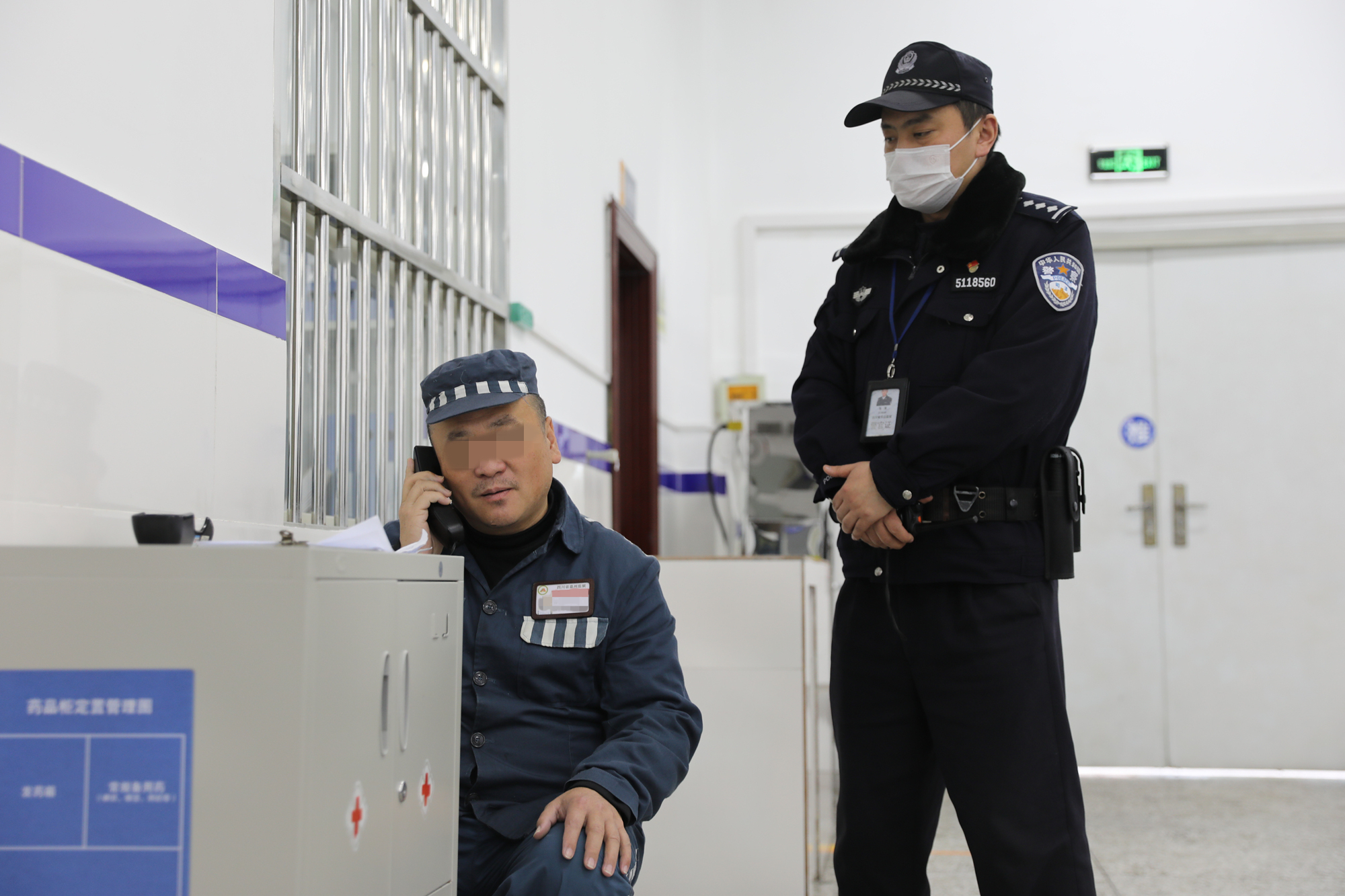 肖青組織武漢籍罪犯撥打親情電話.JPG