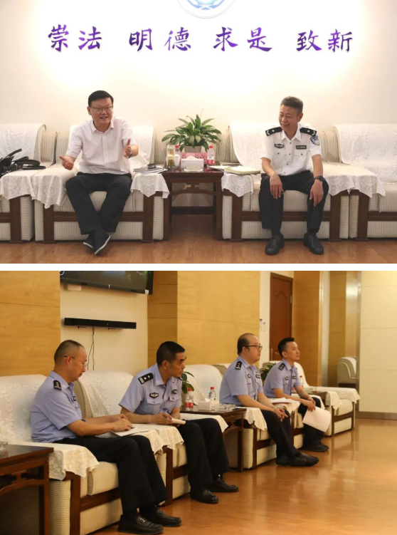省司法廳黨委委員、副廳長(zhǎng)孔祥貴來(lái)獄督導(dǎo)檢查