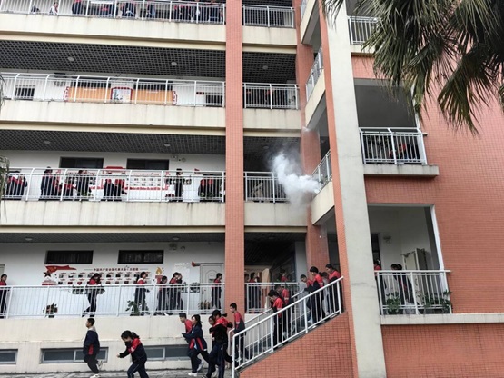 “生命至上 全民消防”消防疏散演練